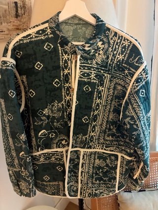 Chaqueta Zara Estampada reversible