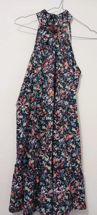 Vestido Corto Estampado Floral