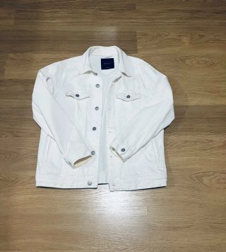 Chaqueta Vaquera Blanca Lefties Talla M