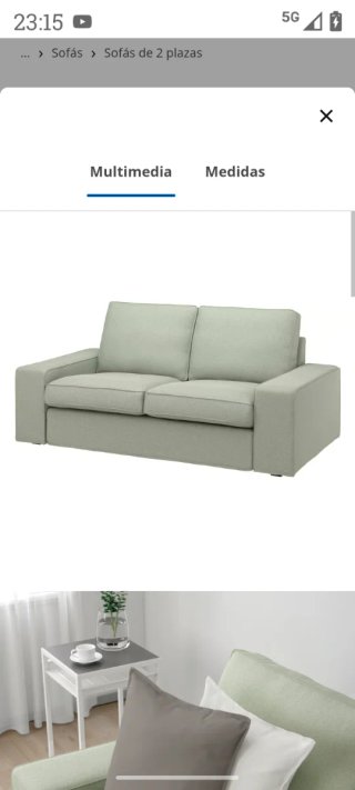 Divano a due posti Ikea Kivik