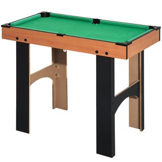 Minimesa multijuegos 4 en 1 de madera con futbolín