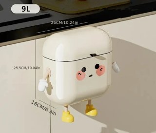 Cubo de basura colgante 9L