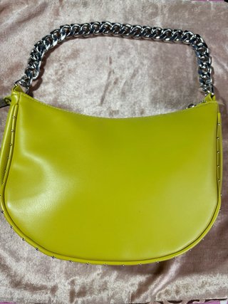 Bolso de hombro Stradivarius pistacho