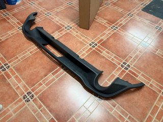 Difusor Trasero Original Golf GTI MK8