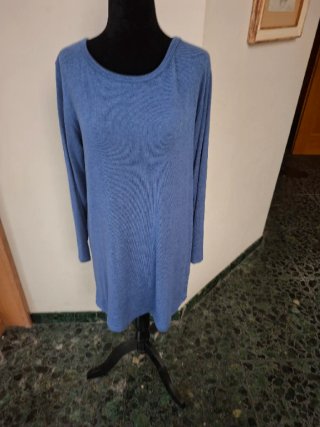 Jersey largo azul
