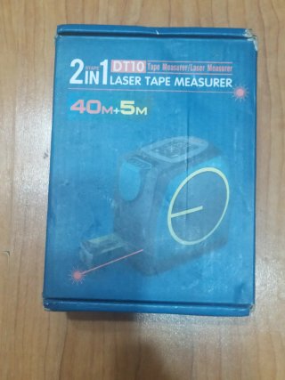 Cinta Métrica Láser 2 en 1 DT10