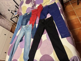 Pack 6 Pantalones Mujer Tallas 34-36