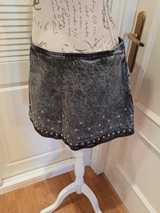 FALDA VAQUERA ZARA, T-L