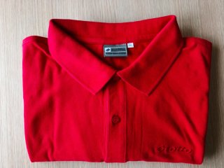Polo rossa marca LOTTO tg xxl