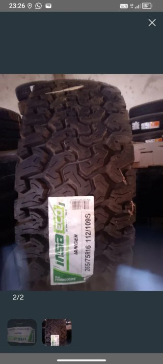 265/75R16 pareja all terrain