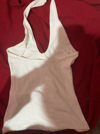 Camiseta blanca Stradivarius