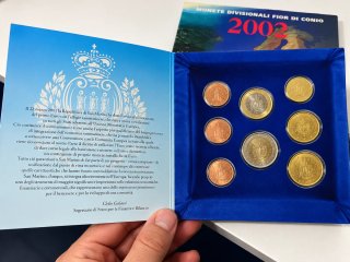 Set Oficial de Monedas San Marino 2002