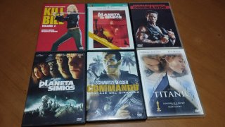 Lote de 6 Películas en DVD