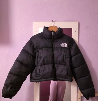 Cazadora Crop The North Face Negra