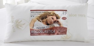 Almohada Viscoelástica Aloe Vera 90cm