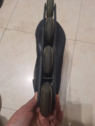 Patines en línea negros