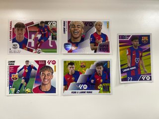 Pack 5 Cromos Lamine Yamal Liga Este 24/25 Panini
