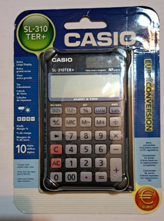 Calcolaatrice Casio SL-310TER+
