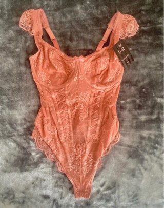 Body Lencería Hunkemöller Rosa. Talla 90E/34DD