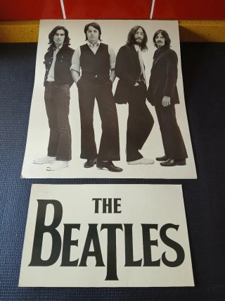 The Beatles (láminas cartón)