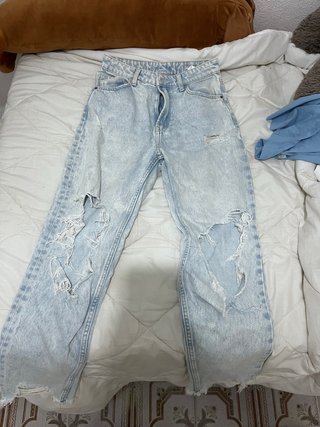 Pantalones Vaqueros Tejanos Claros