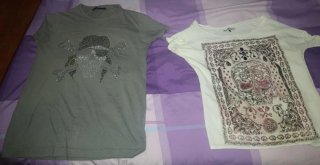 Lote de camisetas con estampados