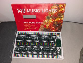Luces de Navidad Musicales vintage