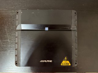 Amplificador Alpine PMX-F640 4 Canales