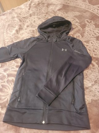 Sudadera Under Armour Negra con Cremallera