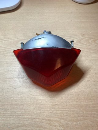 Luz trasera para moto de enduro