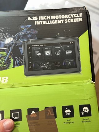 Pantalla Inteligente Moto 6.25 CarPlay/Android