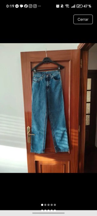 Pantalón Vaquero Azul Talla 32