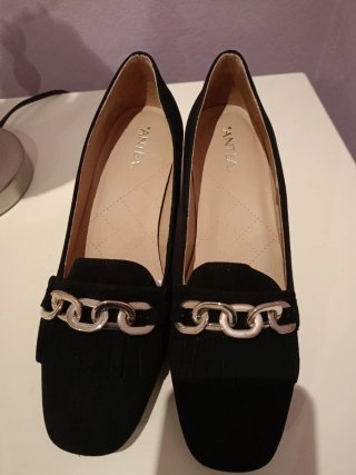 Zapatos mujer en ante talla38