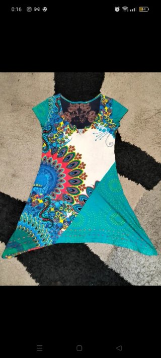 Vestido Desigual Multicolor Talla M
