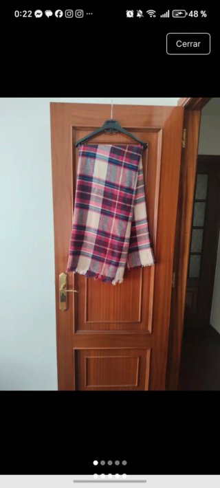 Bufanda de cuadros