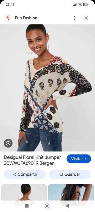 Jersey Desigual Estampado