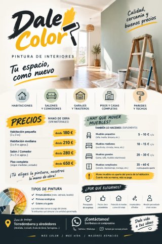 Servicios de Pintura de Interiores