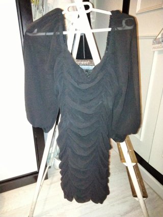 Vestido de fiesta negro