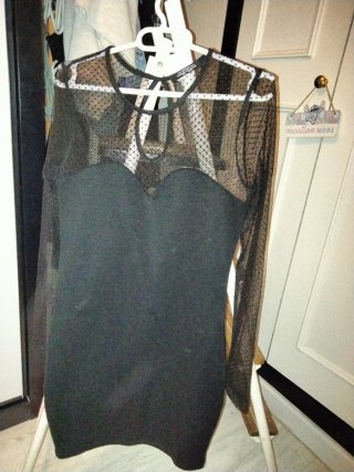 Vestido de fiesta negro