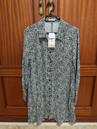 Vestido Camisero Cebra Lefties