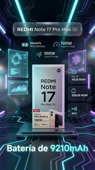 Xiaomi Redmi Note 17 Pro Max 256GB