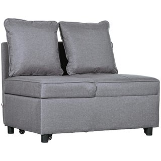 Sillón Cama 3 en 1 con Respaldo Reclinable, en Tel
