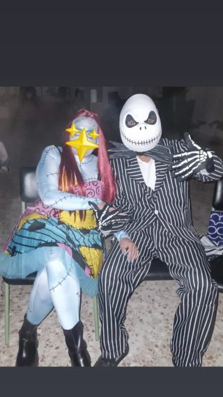 Disfraz Jack Skellington y Sally