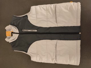 Chaleco Adidas acolchado bicolor talla M