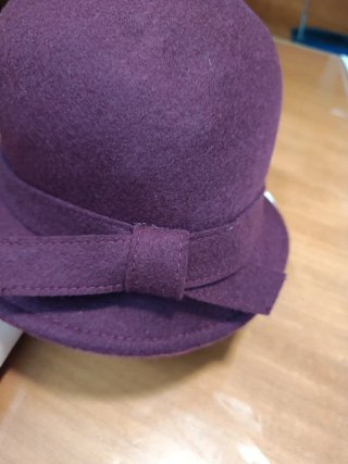 Sombrero Cloche Infantil Morado