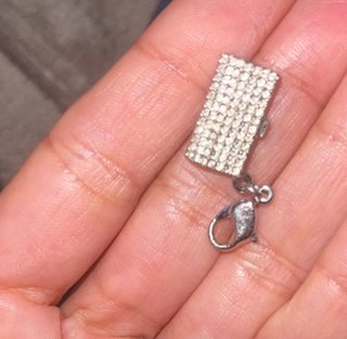 Charm Swarovski a forma di borsa