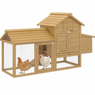 Gallinero prefabricado madera 2 gallinas recinto n