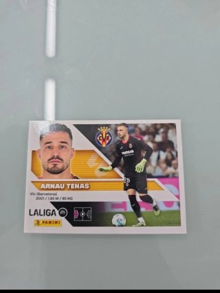 Cromo Panini LaLiga Arnau Tenas 26-27