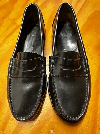Mocasines de vestir negros