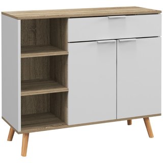 Mueble Multiuso ahorra-espacio con 3 Estantes Aper